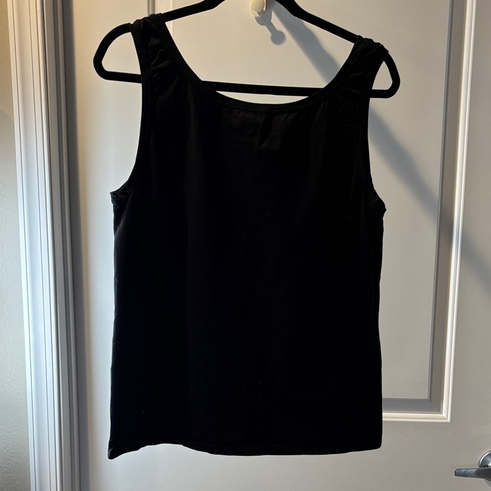 Classic Black Sleeveless Top